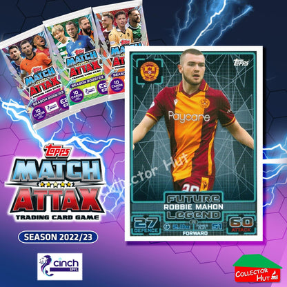 TOPPS MATCH ATTAX SPFL 2022/23 #163-264 Choose Your Card