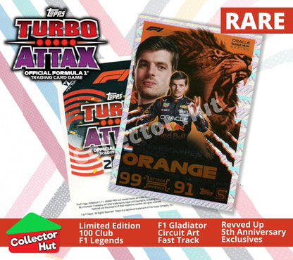 Topps Turbo Attax Formula 1 F1 2024 #313-344 RARE Limited Cards YOU CHOOSE