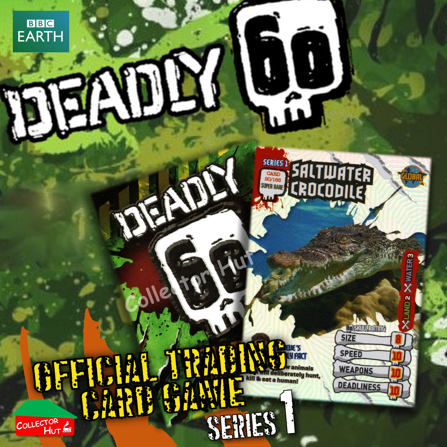 CBBC Deadly 60 Season 1, 2 & Wild FOIL RARE LIMITED Trading Cards