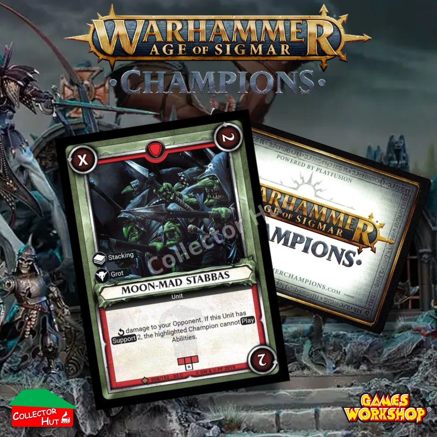 Warhammer Age of Sigmar: Champions Wave 3 SAVAGERY Trading Cards CHOOSE SINGLES