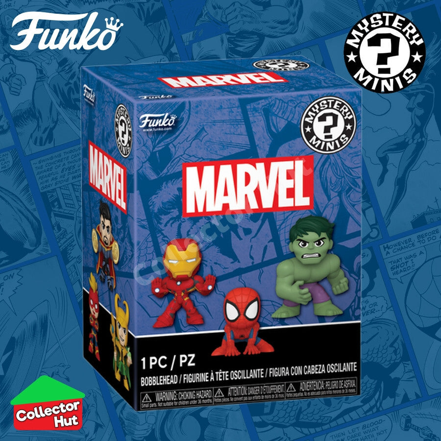 Funko Marvel Avengers Classics Mini Mystery Bobblehead Figures YOU CHOOSE