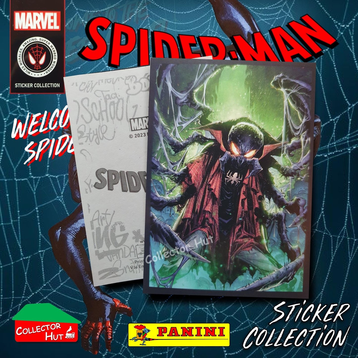 Panini Spider-Man Spider-Verse 2023 Collection Sticker Singles #1-163 & F1-30