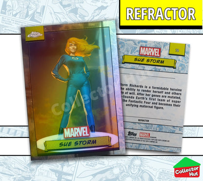 Marvel Topps Chrome 2024 REFRACTOR Card Collection YOU CHOOSE