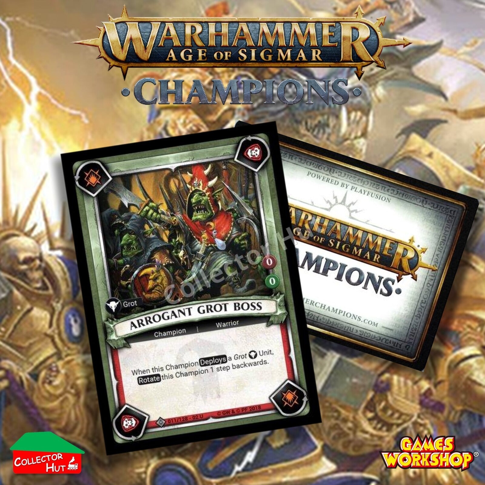 Warhammer Age of Sigmar: Champions Wave 2 ONSLAUGHT FOIL Cards CHOOSE SINGLES