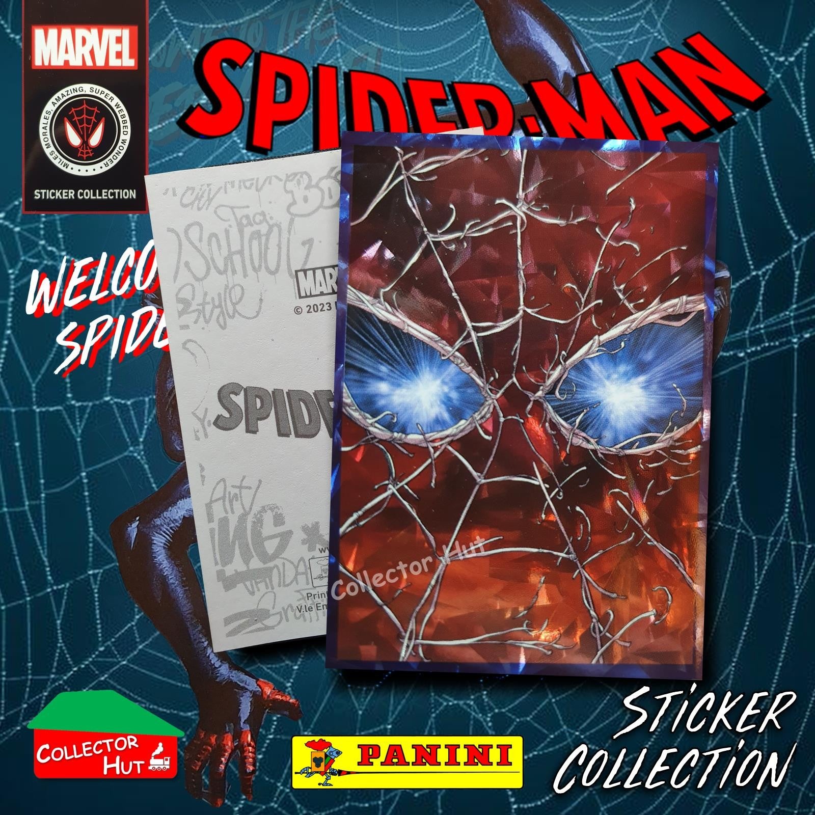 Panini Spider-Man Spider-Verse 2023 Collection Sticker Singles #1-163 & F1-30