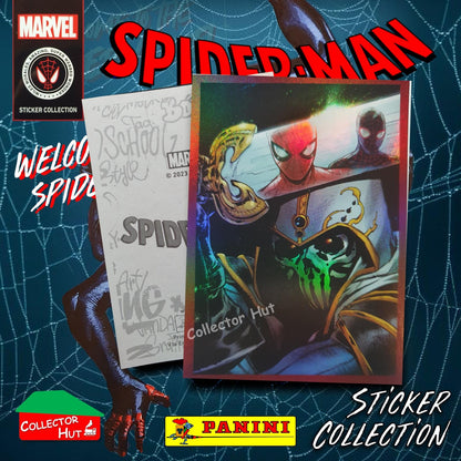 Panini Spider-Man Spider-Verse 2023 Collection Sticker Singles #1-163 & F1-30