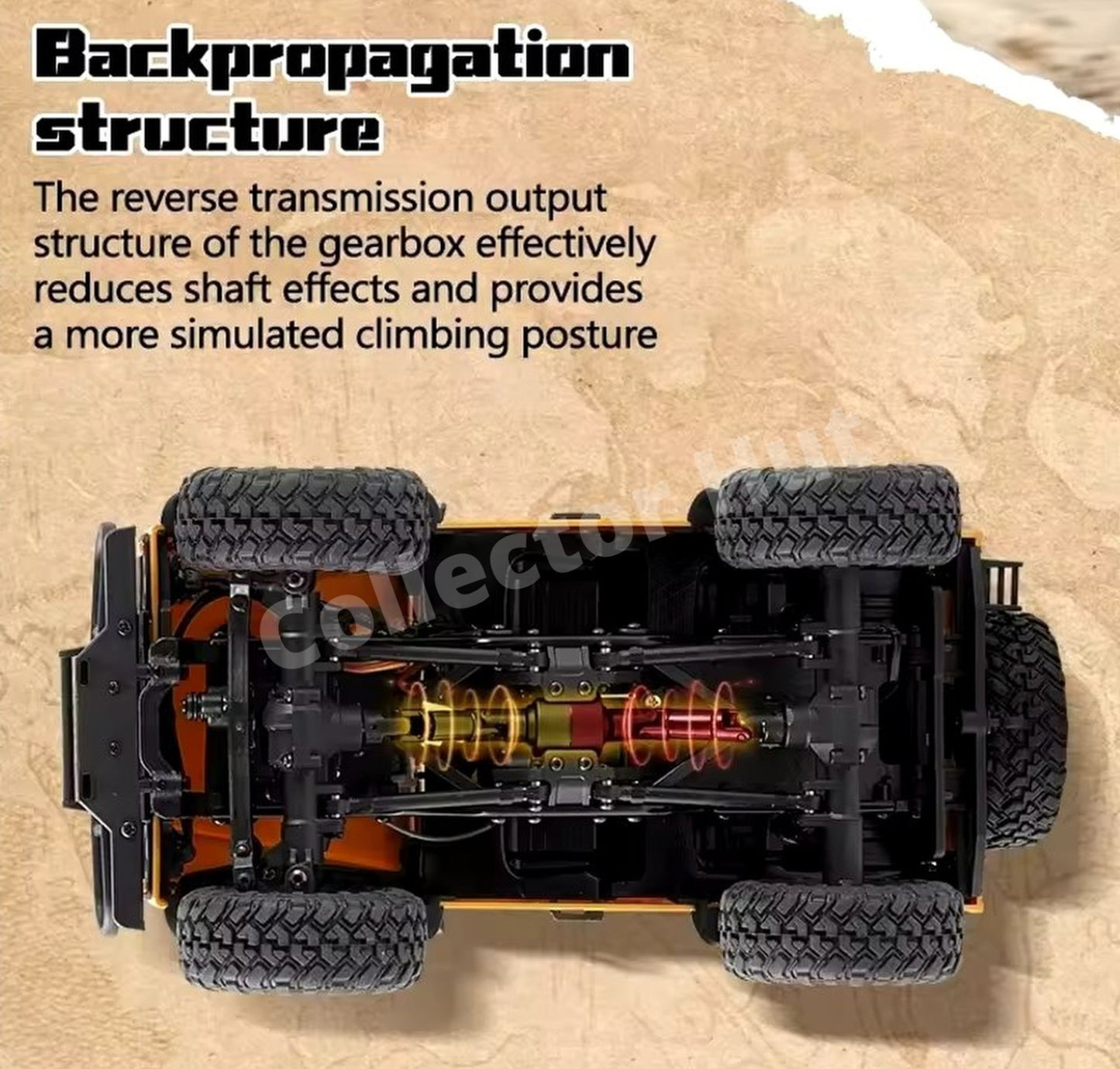 FMS FCX24M Land Rover 1:24 Rock Crawler Camel Trophy Edtion LICENSED