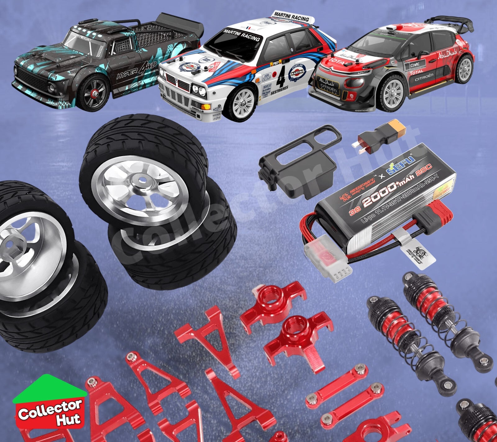 MJX Hyper Go 14301 14302 14303 Upgrades & Accessories Bodykits Wheels Suspension