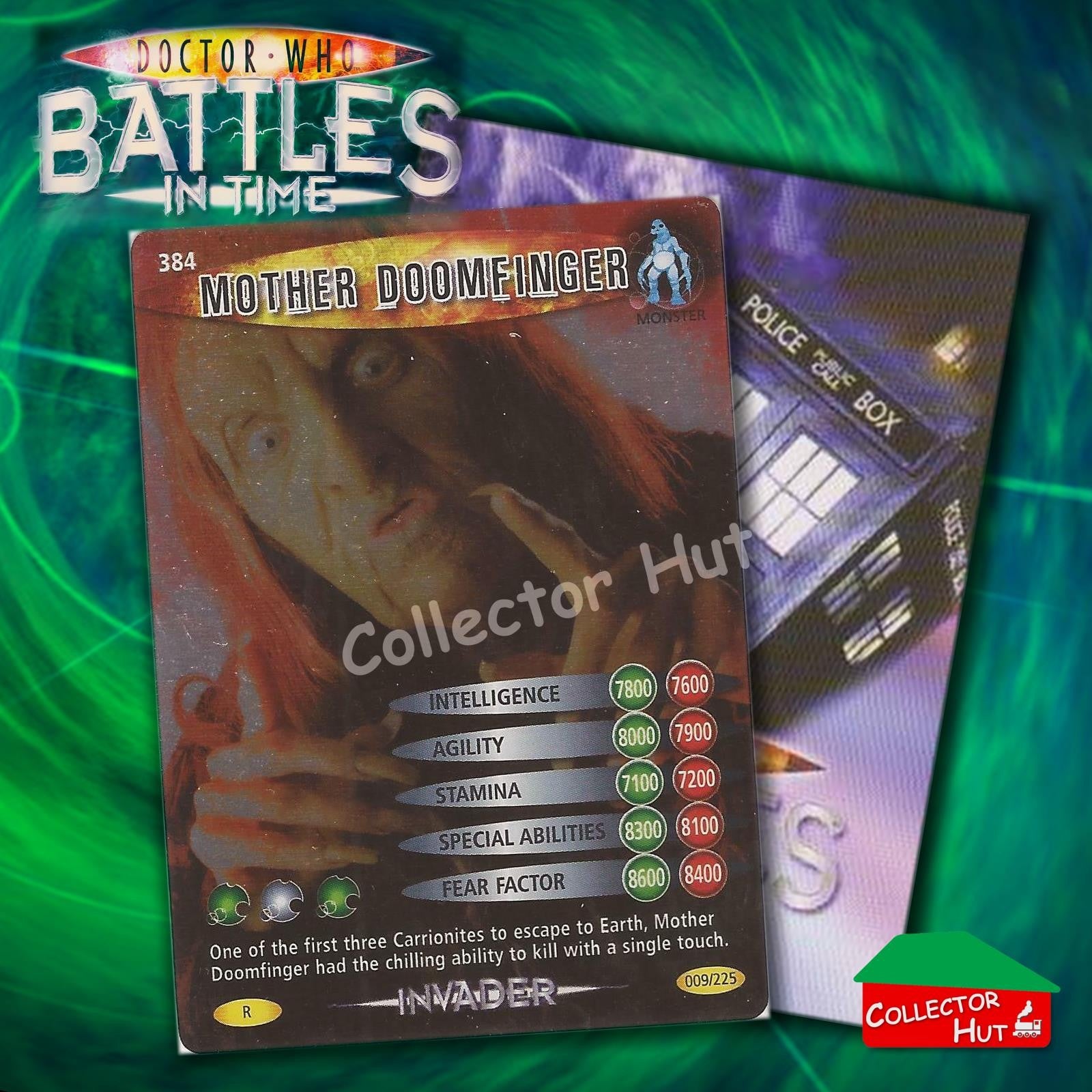 DOCTOR WHO Battles in Time #376-600 INVADER RARE & COMMON CARDS YOU CHOOSE
