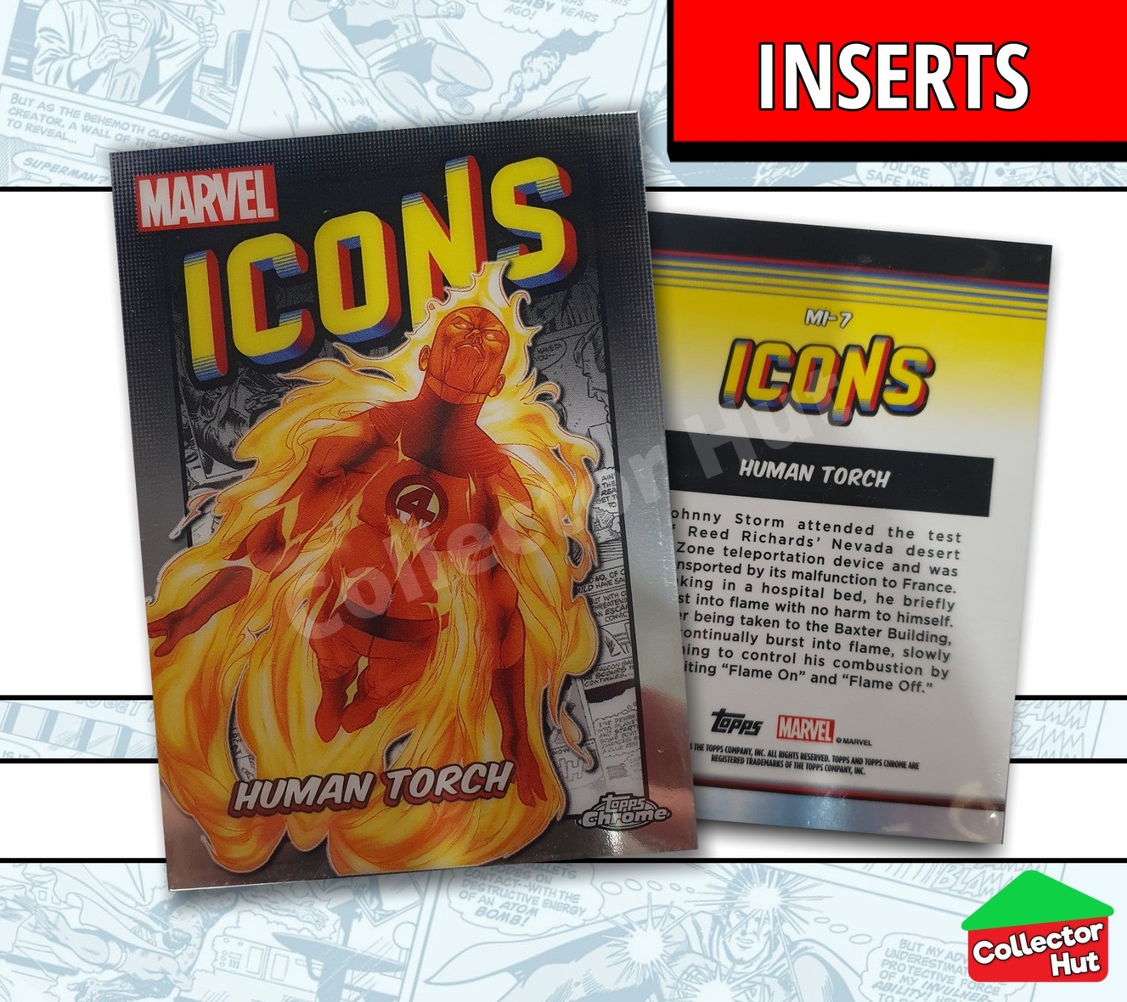 Marvel Topps Chrome 2024 INSERT Card Collection YOU CHOOSE