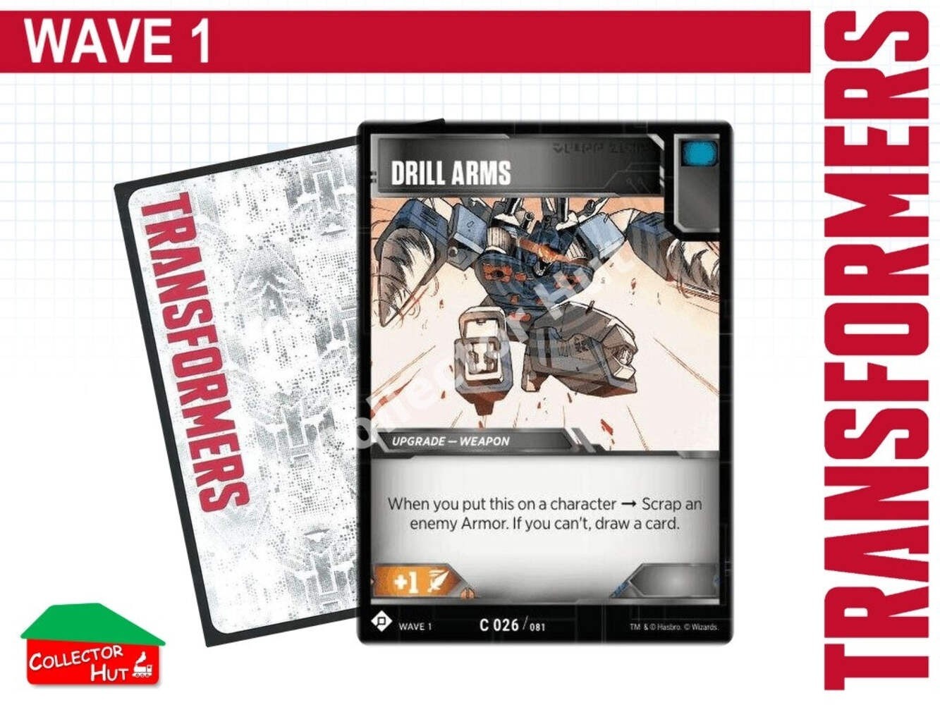 Transformers TCG Wave 1 BATTLE Cards Common/Uncommon