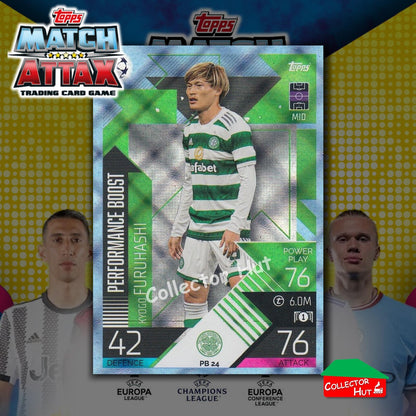 Topps Match Attax Extra 2022/23 Parallel CRYSTAL & EMERALD Cards YOU CHOOSE