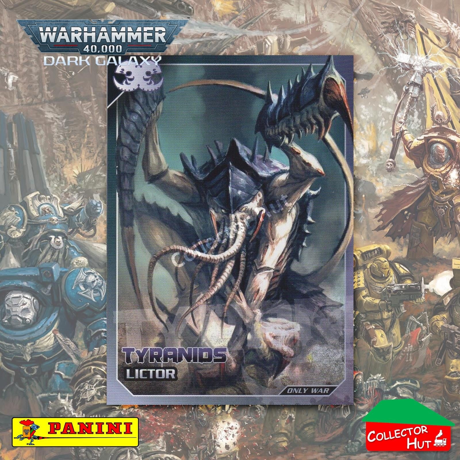 PANINI Warhammer 40,000 Dark Galaxy Only War Base Trading Cards #1-225