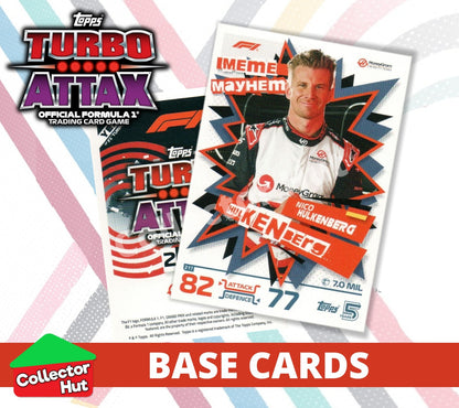 Topps Turbo Attax Formula 1 F1 2024 #167-312 Base Cards YOU CHOOSE
