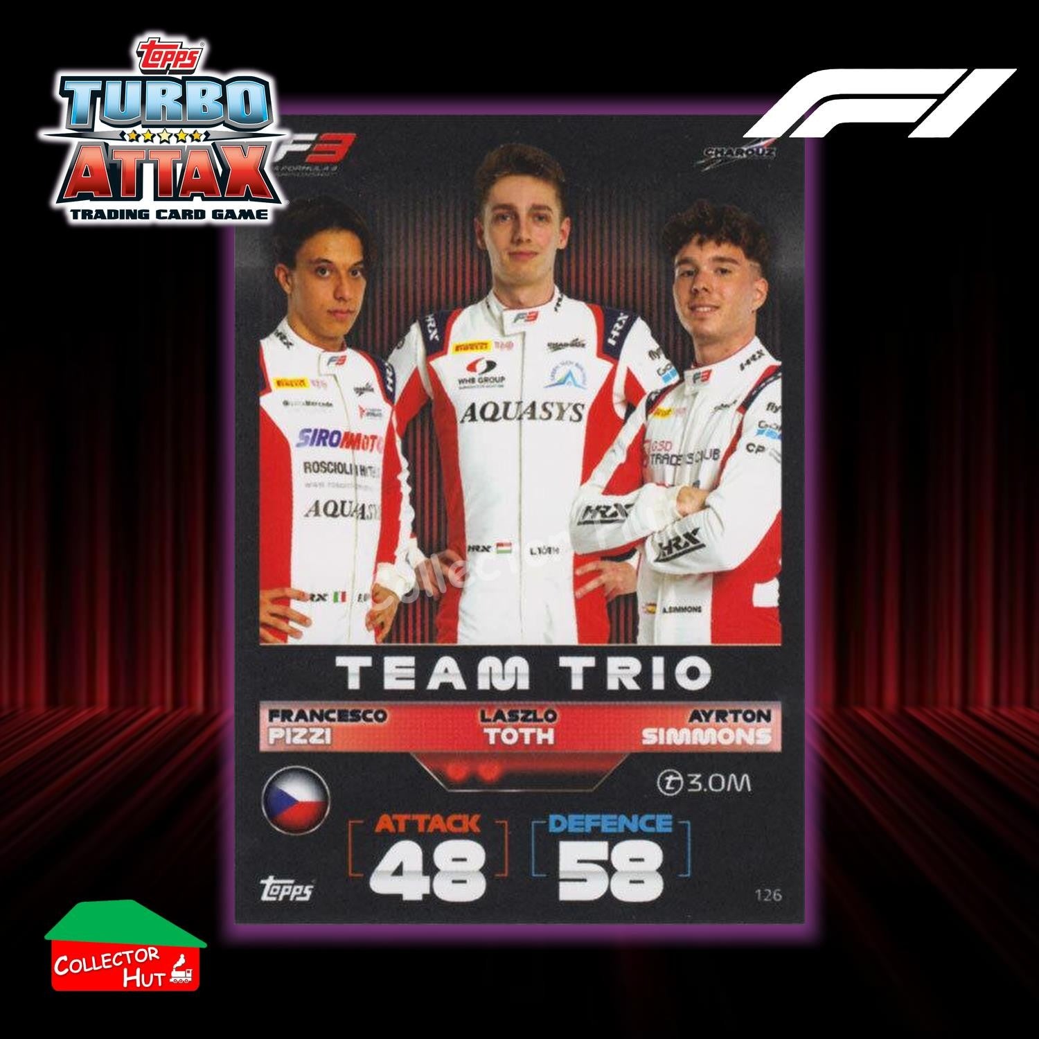 Topps Turbo Attax Formula 1 F1 2022 #1-131 Base Cards YOU CHOOSE