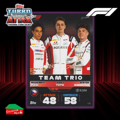 Topps Turbo Attax Formula 1 F1 2022 #1-131 Base Cards YOU CHOOSE