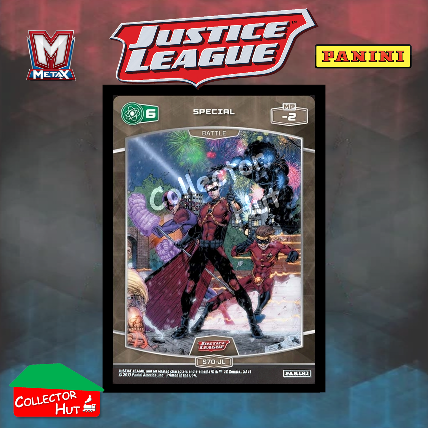 Panini MetaX DC Justice League Cards S1-S72 Choose Your Singles
