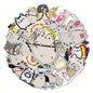 Awesome Stickers Novelty Anime Cartoon Animals Artistic 100's to Choose From