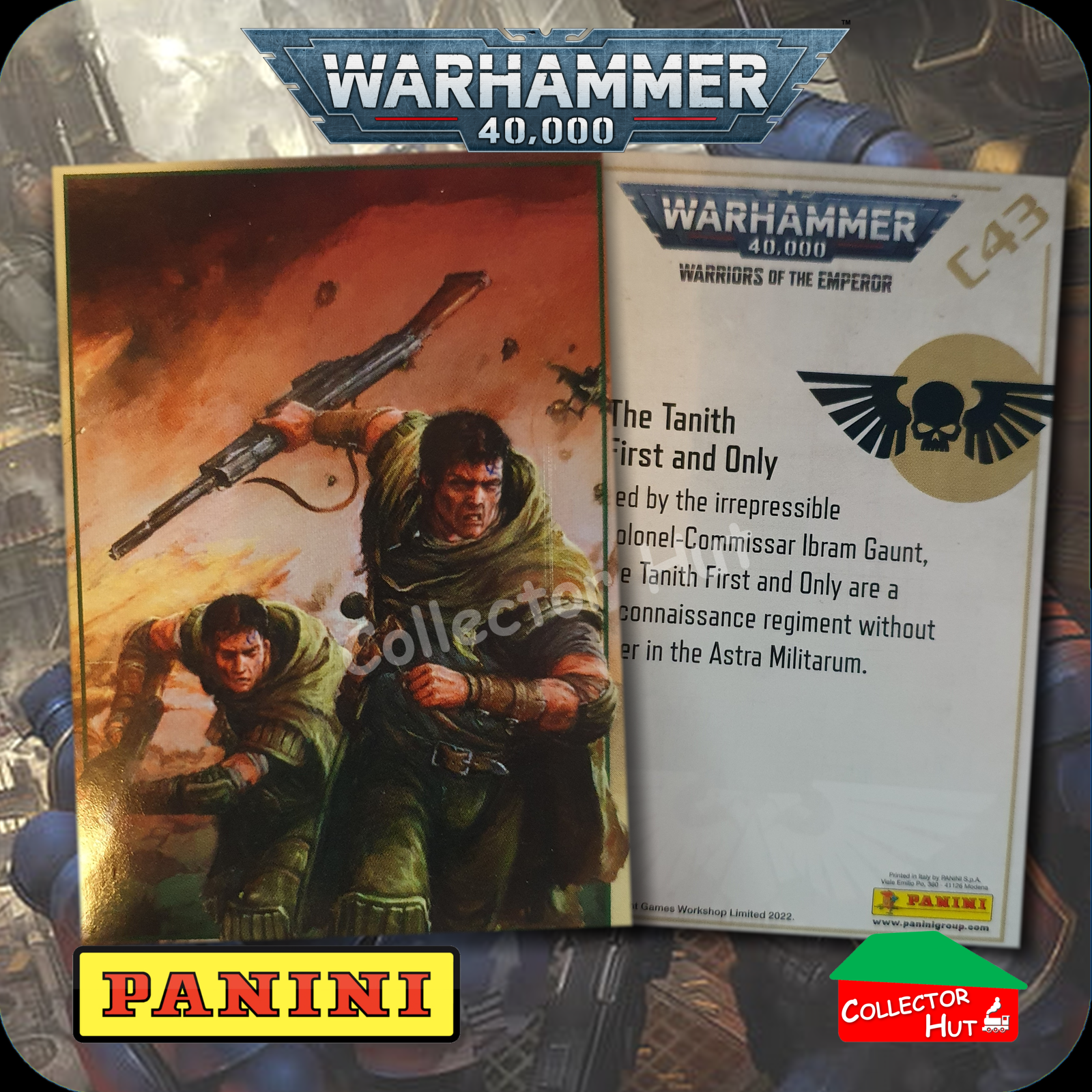 PANINI Warhammer 40,000 40k Warriors of the Emperor Trading Cards You Choose