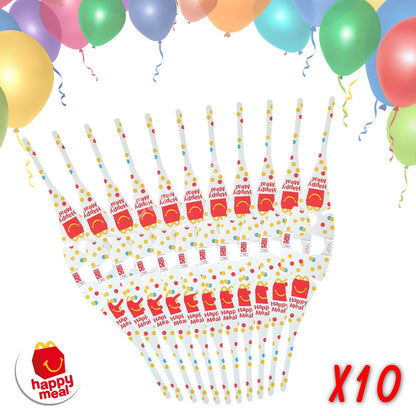 McDonald's Happy Meal Balloons Various Characters & Colours