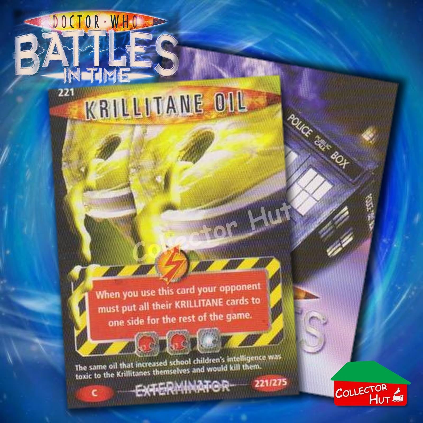 DOCTOR WHO Battles in Time #140-275 EXTERMINATOR RARE & COMMON Cards YOU CHOOSE