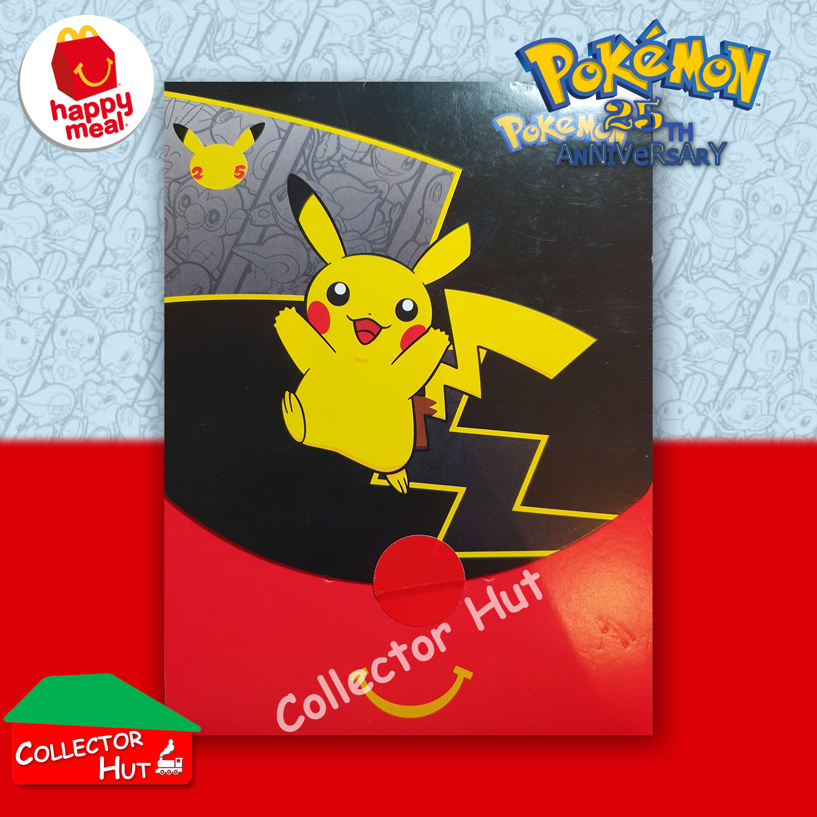 McDonald's Happy Meal 2021 Pokémon 25th Anniversary Trading Cards You Choose