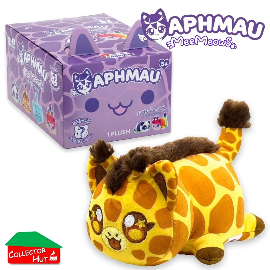 Aphmau MeeMeows Mystery 6" Plush SAFARI Limited Edition IDENTIFIED You Choose