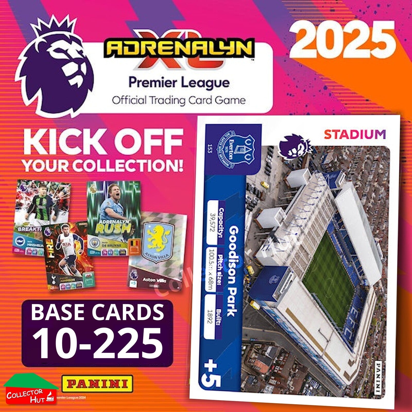 Panini Adrenalyn XL Premier League 2025 2024/25 Base & Foils #10-225