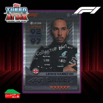 Topps Turbo Attax Formula 1 F1 2022 Limited Edition, 100 Club & Foil Cards