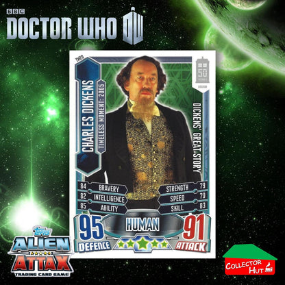 Topps Doctor Who Alien Attax 50th Anniversary Edition Companion Timeless Cards
