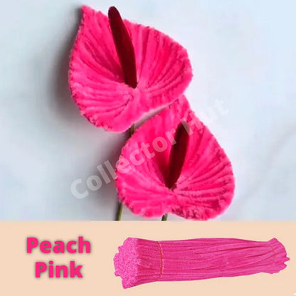 Chenille Craft Stems Pipe Cleaners 20pcs 30cm x 6mm Long Flexible Craft Supplies