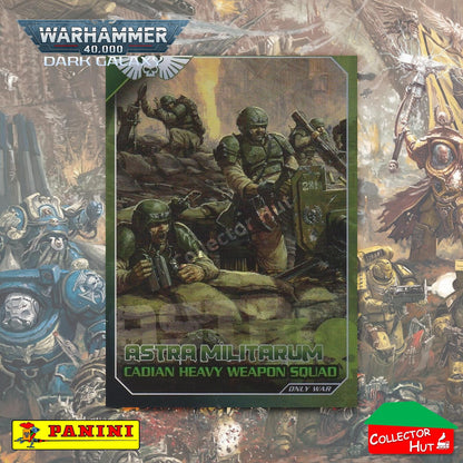PANINI Warhammer 40,000 Dark Galaxy Only War Base Trading Cards #1-225