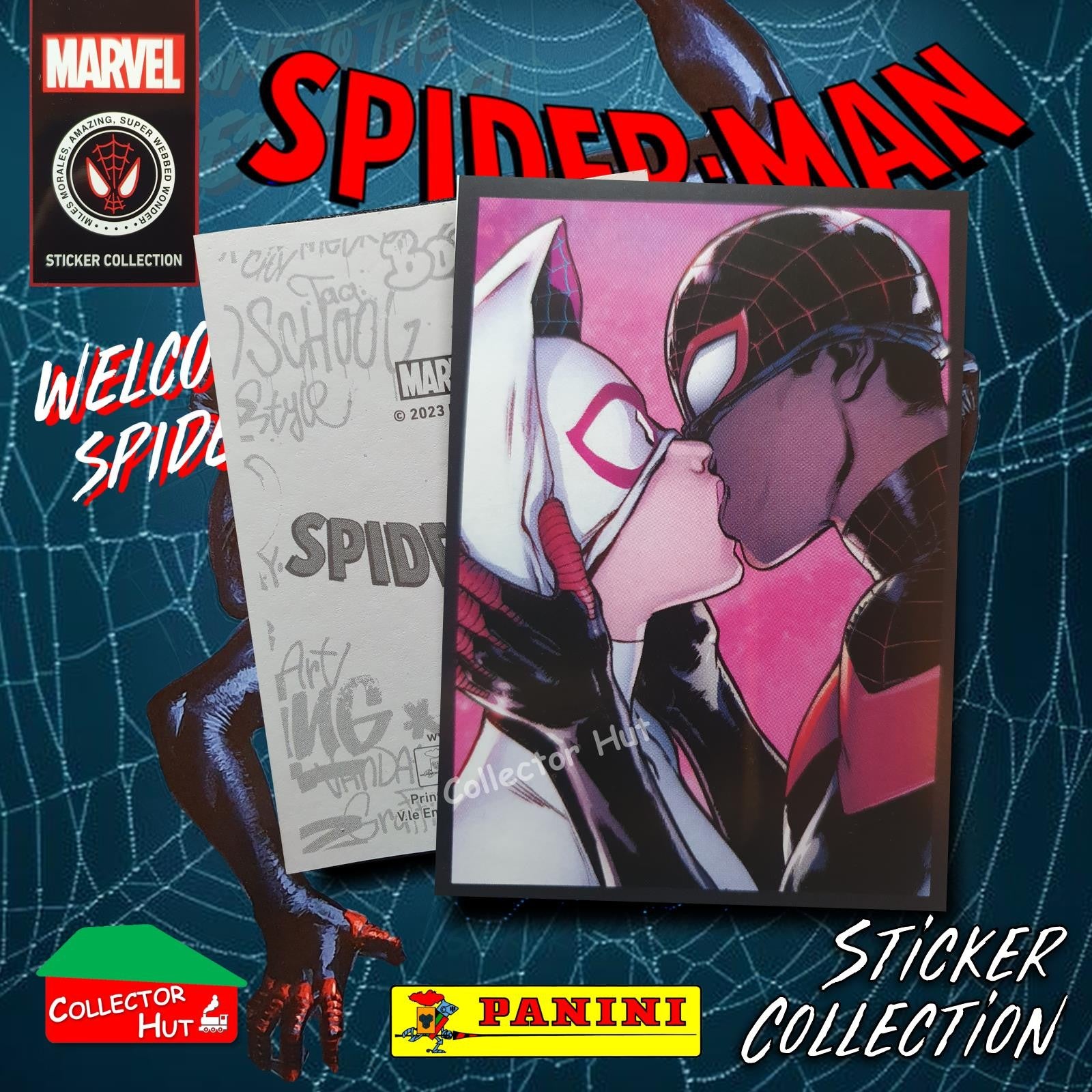 Panini Spider-Man Spider-Verse 2023 Collection Sticker Singles #1-163 & F1-30