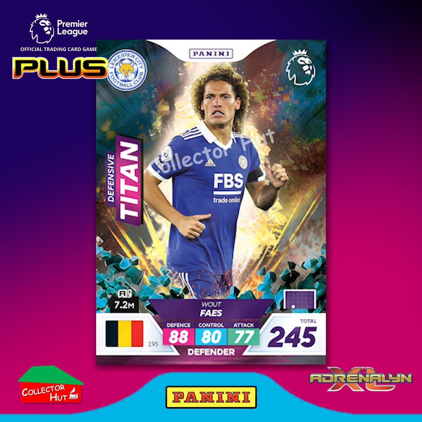 Panini Premier League Adrenalyn XL PLUS 2023 2022/23 Base Cards #190 - #369