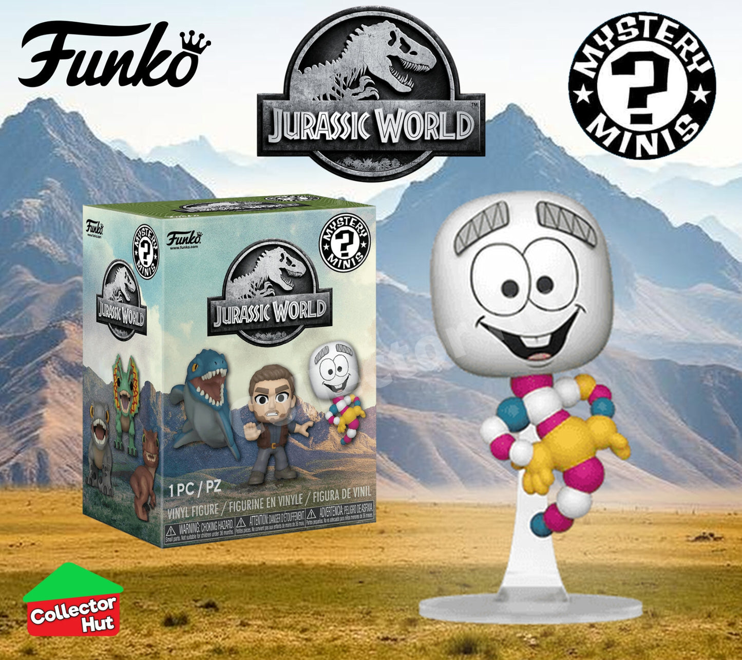 Jurassic World Funko Mini Mystery Figures IDENTIFIED