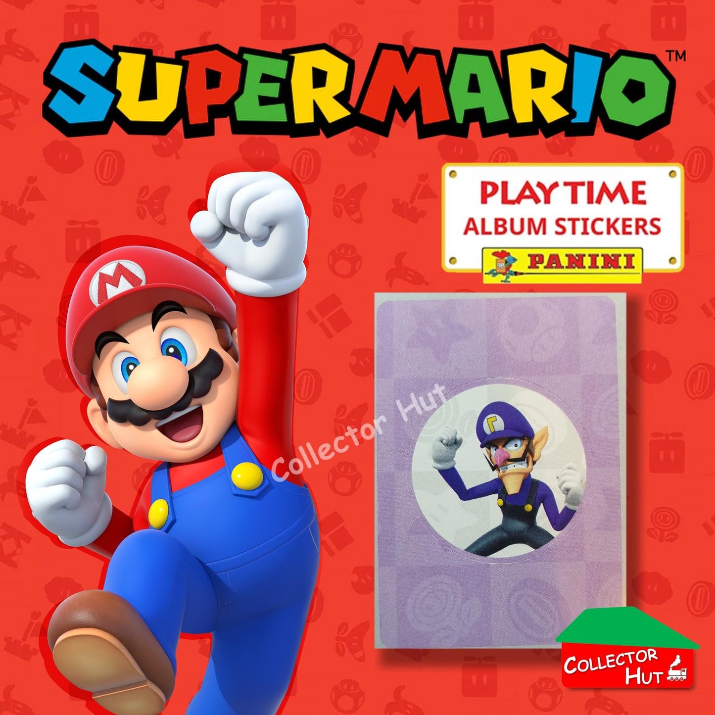 Panini Super Mario Playtime Sticker Collection Singles