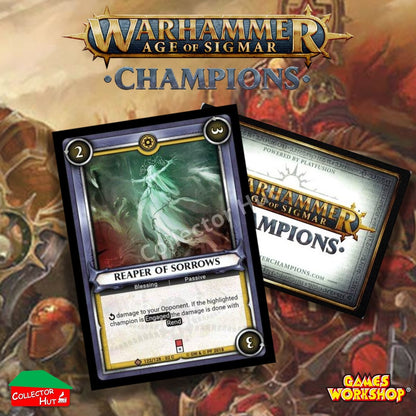 Warhammer Age of Sigmar: Champions Wave 2 ONSLAUGHT Trading Cards CHOOSE SINGLES