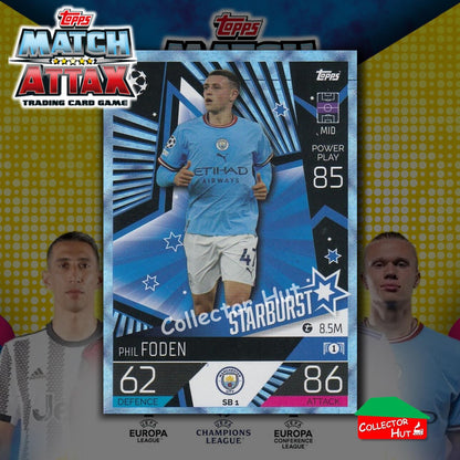 Topps Match Attax Extra 2022/23 Parallel CRYSTAL & EMERALD Cards YOU CHOOSE