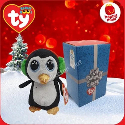 McDonald's Happy Meal Christmas Beanie Boo Plush Toys X10 COMPLETE TY