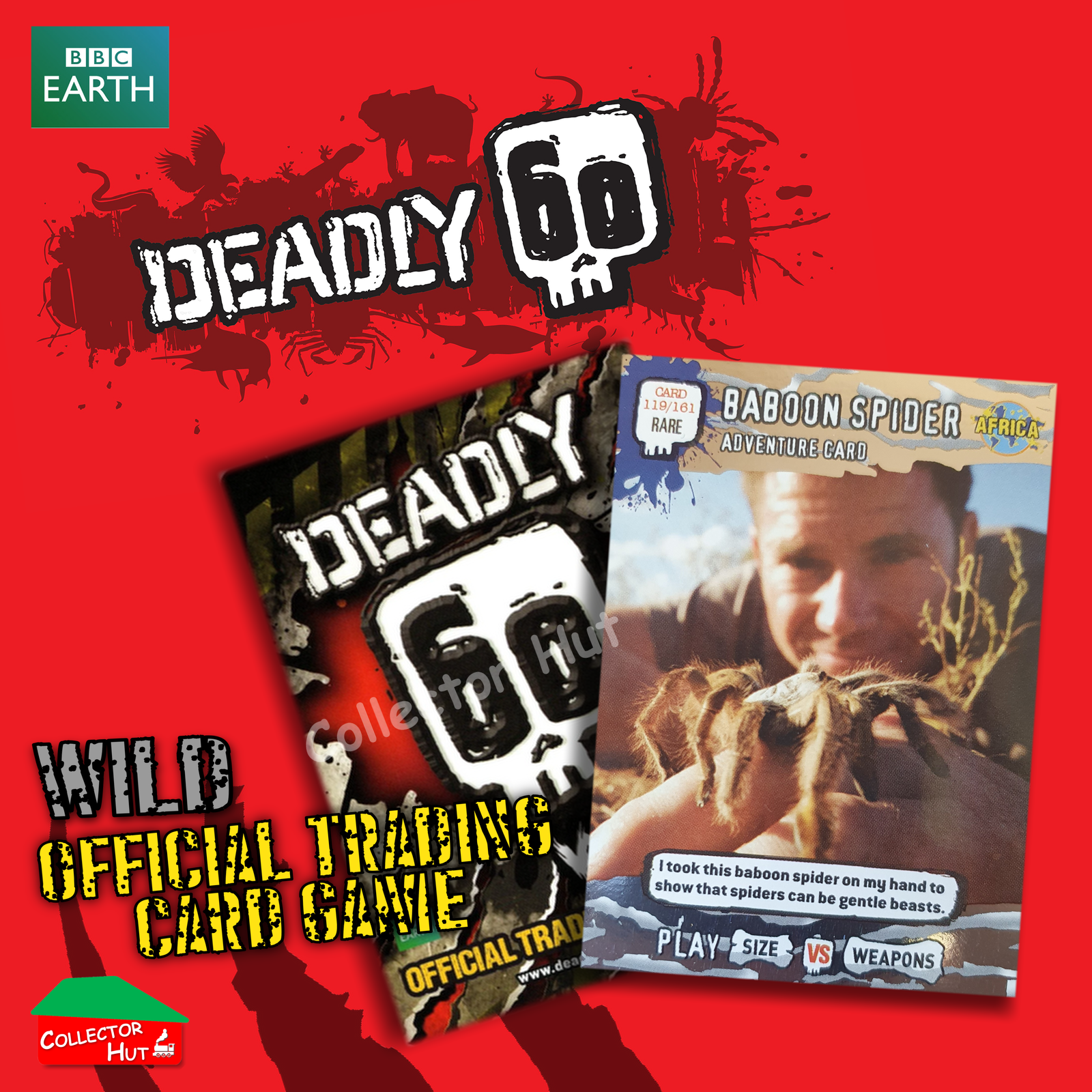 CBBC Deadly 60 Season 1, 2 & Wild FOIL RARE LIMITED Trading Cards