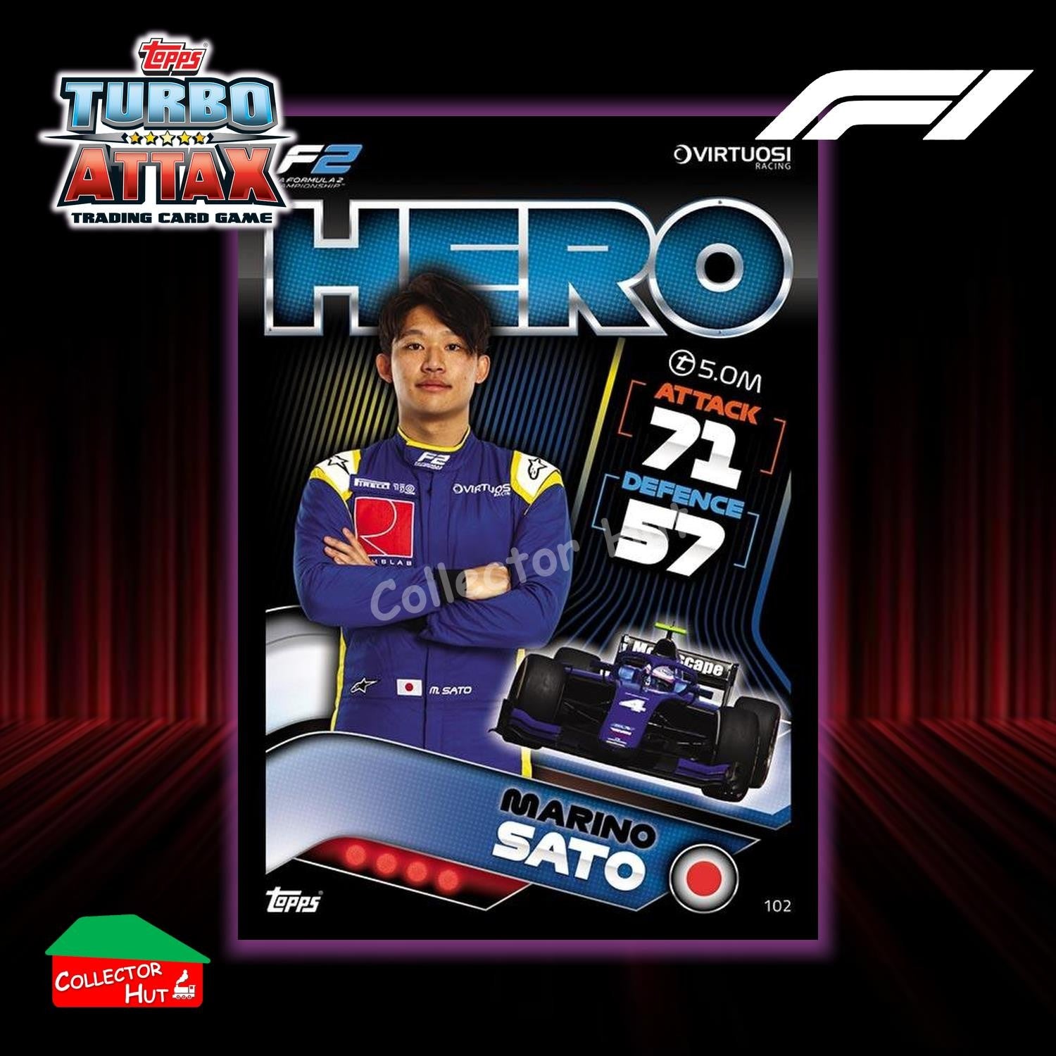Topps Turbo Attax Formula 1 F1 2022 #1-131 Base Cards YOU CHOOSE