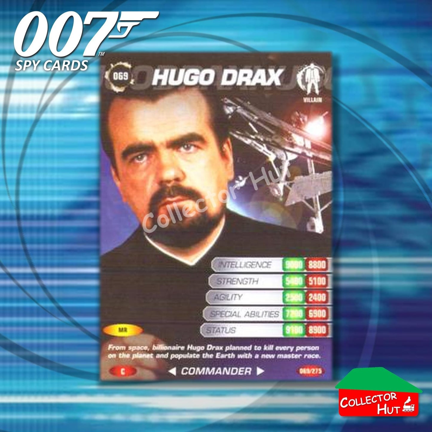 James Bond 007 Commander Spy Cards BASE COMMON YOU CHOOSE