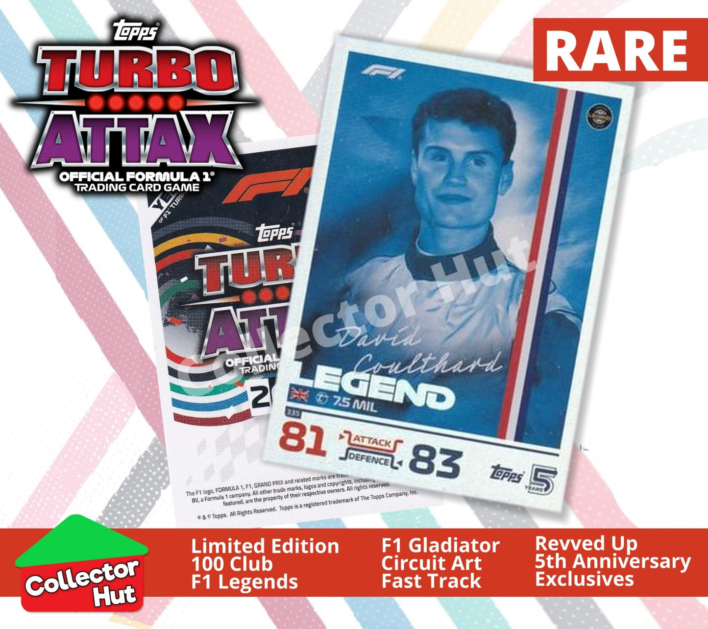 Topps Turbo Attax Formula 1 F1 2024 #313-344 RARE Limited Cards YOU CHOOSE