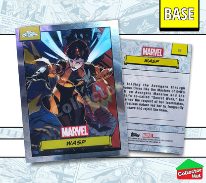 Marvel Topps Chrome 2024 Base Card Collection 1-150 YOU CHOOSE