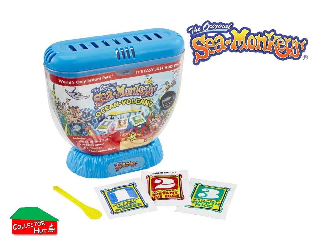 Sea Monkeys Volcano Zoo Grow Your Own Pets Educational Science Kit