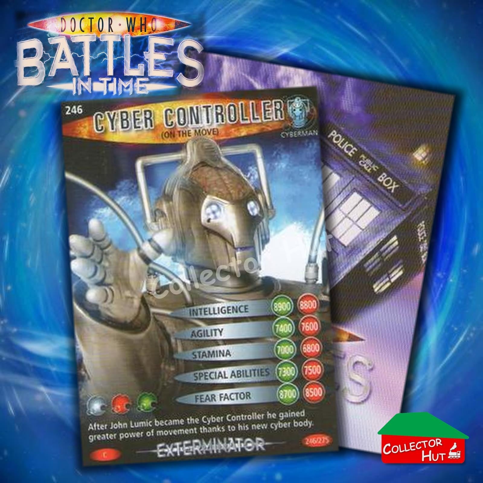 DOCTOR WHO Battles in Time #140-275 EXTERMINATOR RARE & COMMON Cards YOU CHOOSE