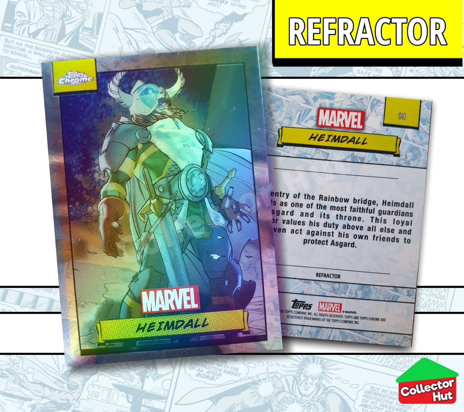 Marvel Topps Chrome 2024 REFRACTOR Card Collection YOU CHOOSE