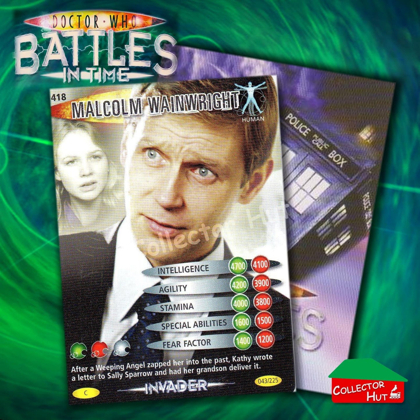DOCTOR WHO Battles in Time #376-600 INVADER RARE & COMMON CARDS YOU CHOOSE