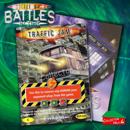 DOCTOR WHO Battles in Time #376-600 INVADER RARE & COMMON CARDS YOU CHOOSE