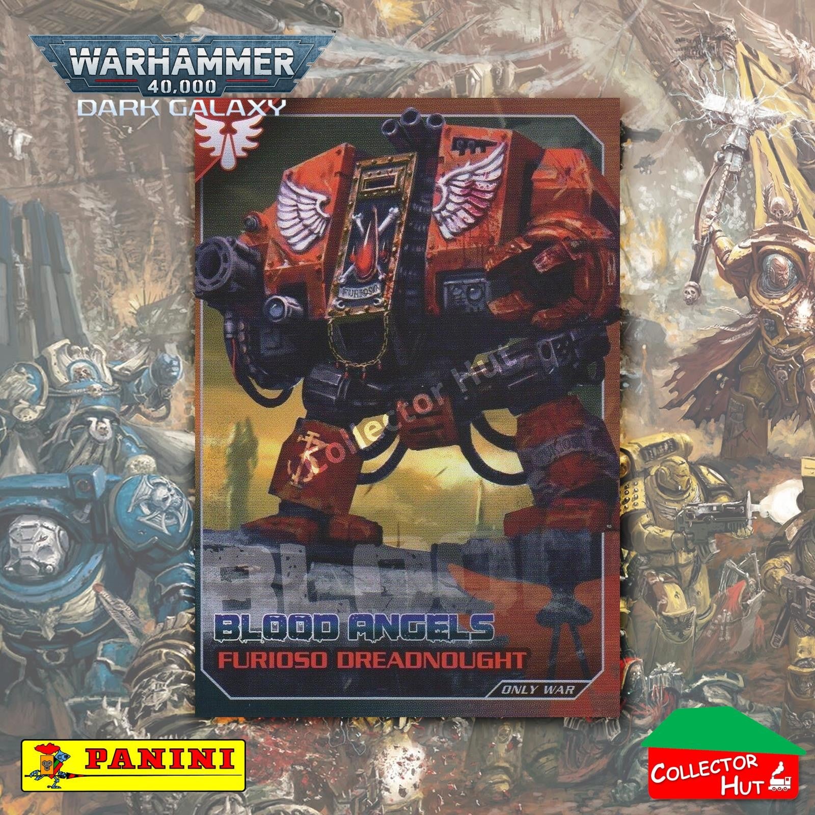 PANINI Warhammer 40,000 Dark Galaxy Only War Base Trading Cards #1-225